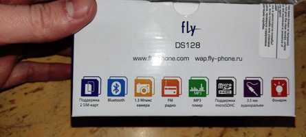Мобільний телефон Fly DS 128 (б/у)