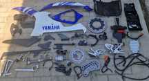 Yamaha YZF R6 RJ15 chłodnica pług zadupek set kierownica tarcza lampa