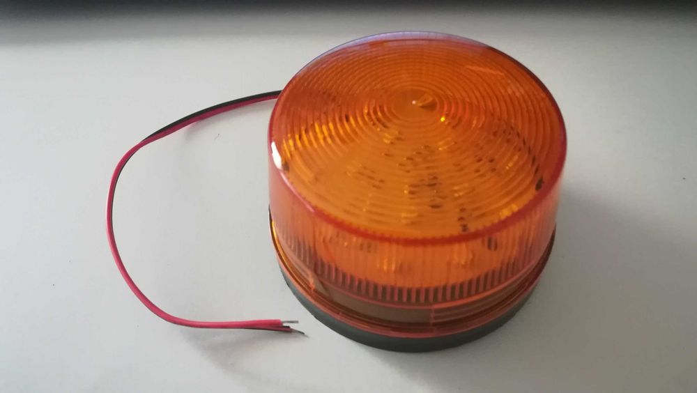 LED strobe para alarme, portão