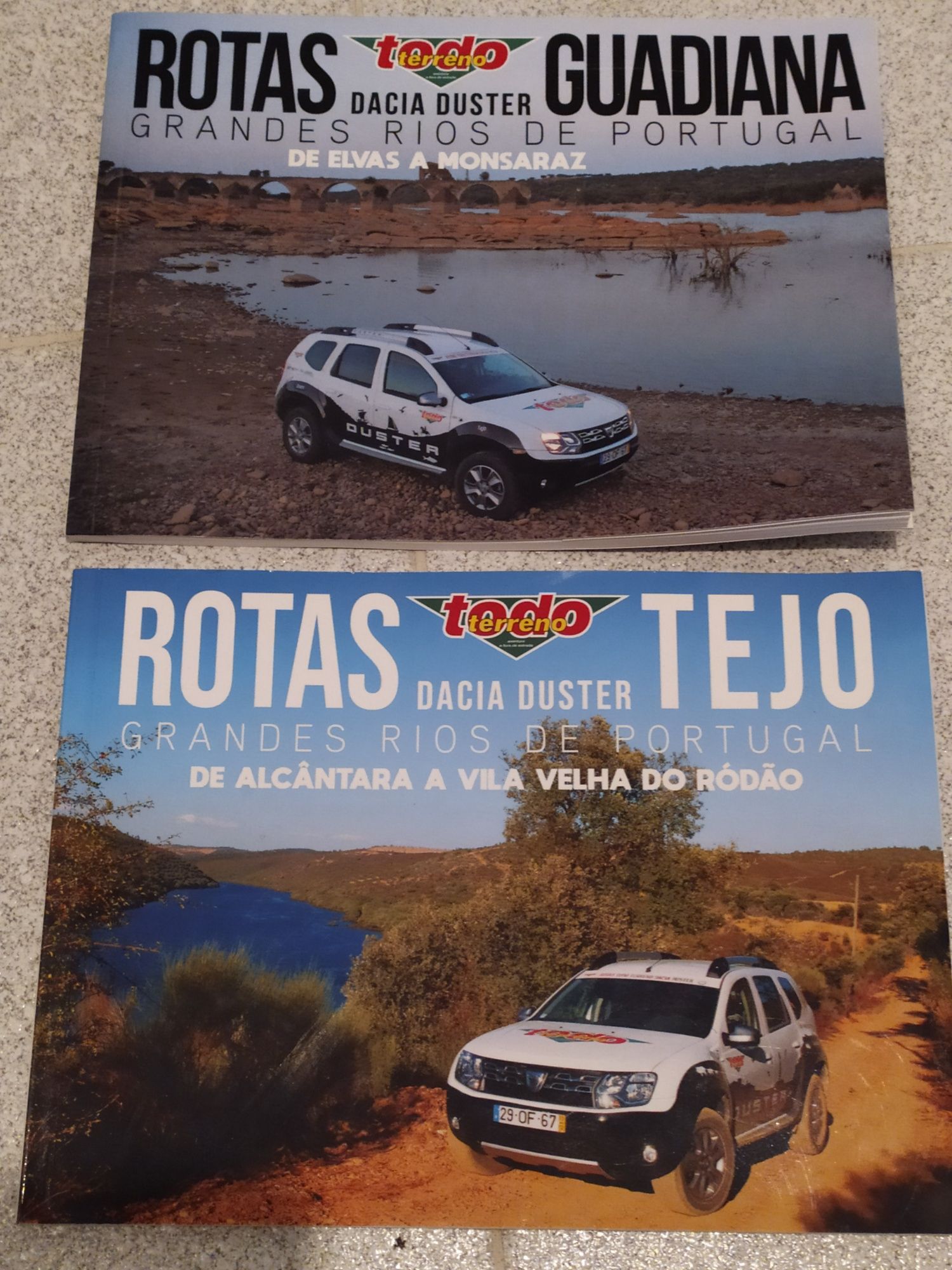 Livro Rotas do Guadiana e Rotas do Tejo