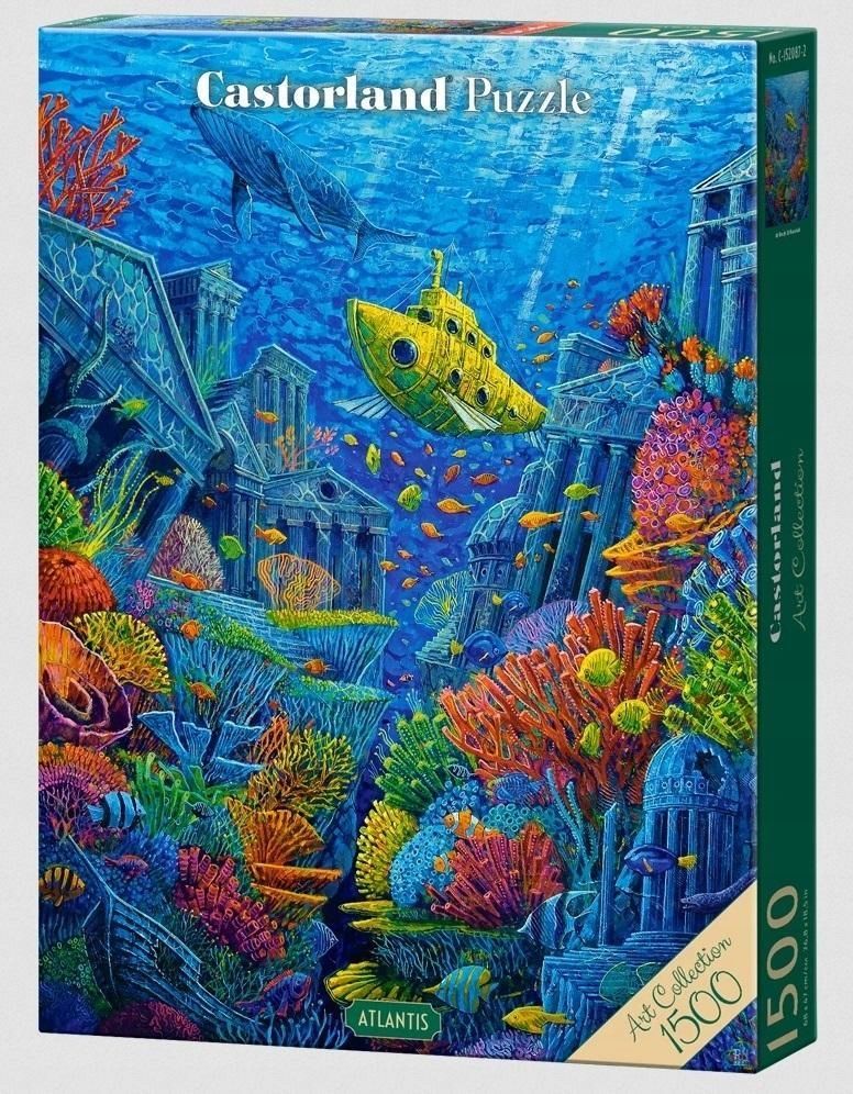 Puzzle 1500 Atlantis Castor, Castorland