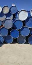 Bidons de ferro 200lt com tampa amovível