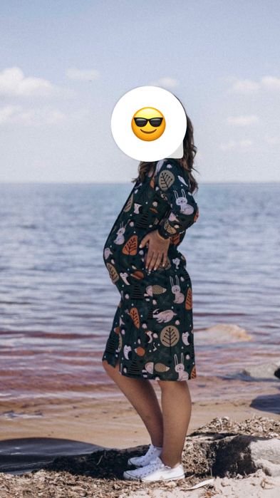Плаття сукня звірі Love Vivienne вагітна весела сукня М Л розмір M L