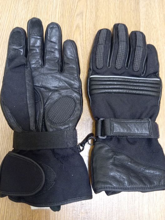 Мотоперчатки кожаные