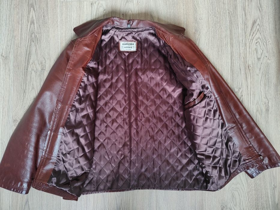 Męska kurtka skóra naturalna skórzana M