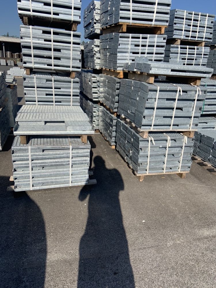 Stopnie stopień 60x24 schody kratownica wema krata ocynk WYSYŁKA 24H