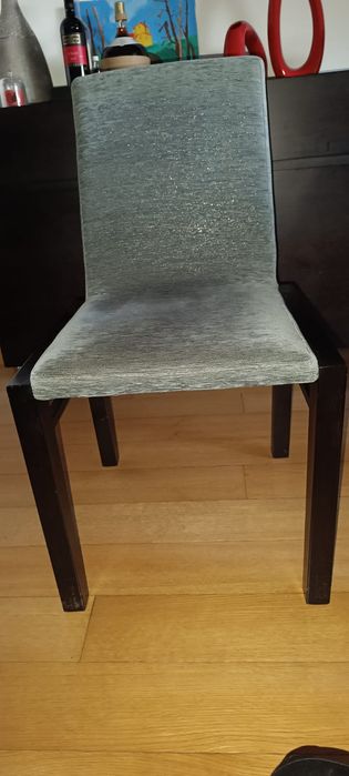 Cadeira de sala em madeira 4 unidades