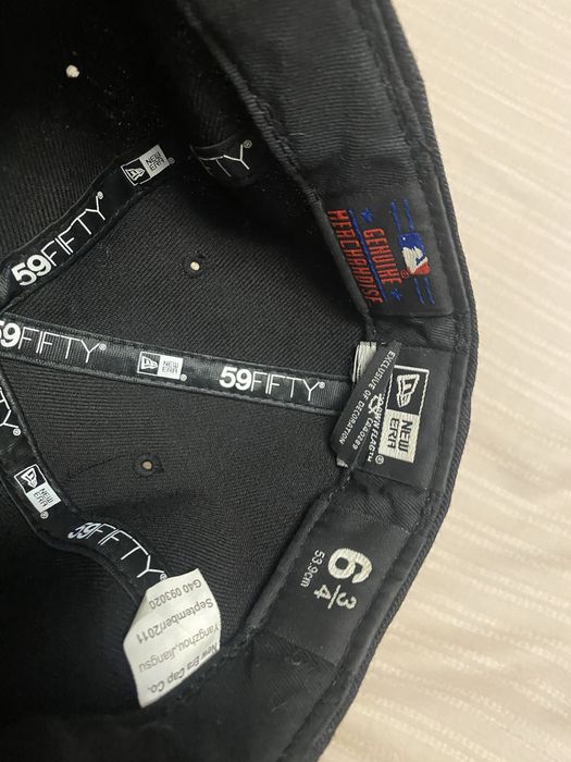 Бейсболка New Era 59FIFTY NY Yankees Black on Black