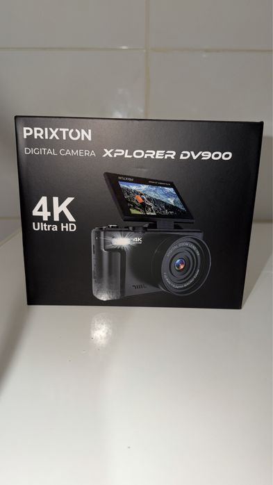 Câmara digital PRIXTON XPLORER DV900 (4K - Ecrã giratório)
