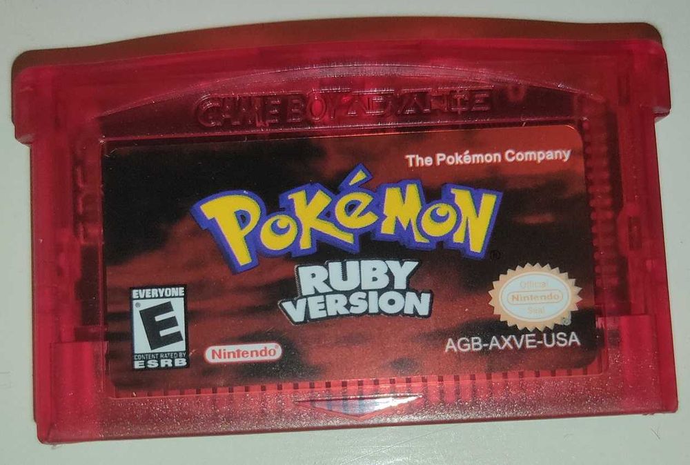 Pokemon Ruby Gra kartridż GameBoy Game Boy
