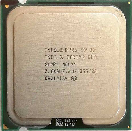 Процессор Intel Core 2 Duo E8400 , Pentium Dual Core, Pentium D LGA775