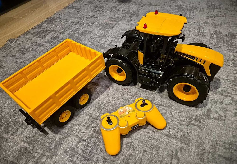 Traktor RC + przyczepa 1:16 - JCB E360-003