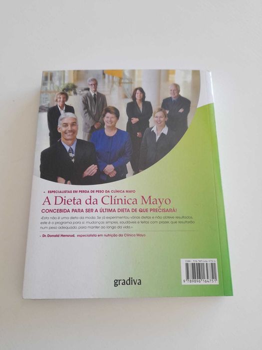 Livro "A Dieta da Clínica Mayo"