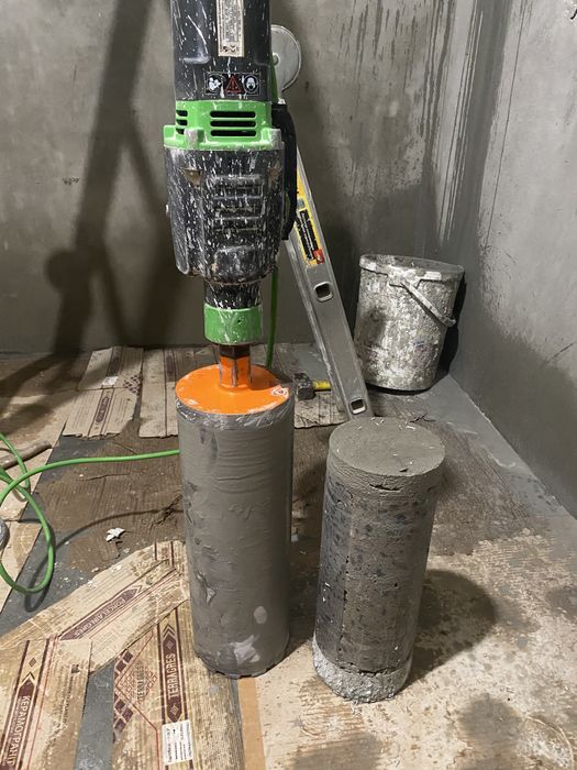 Алмазное бурение отверстий. Диаметры 50-350мм