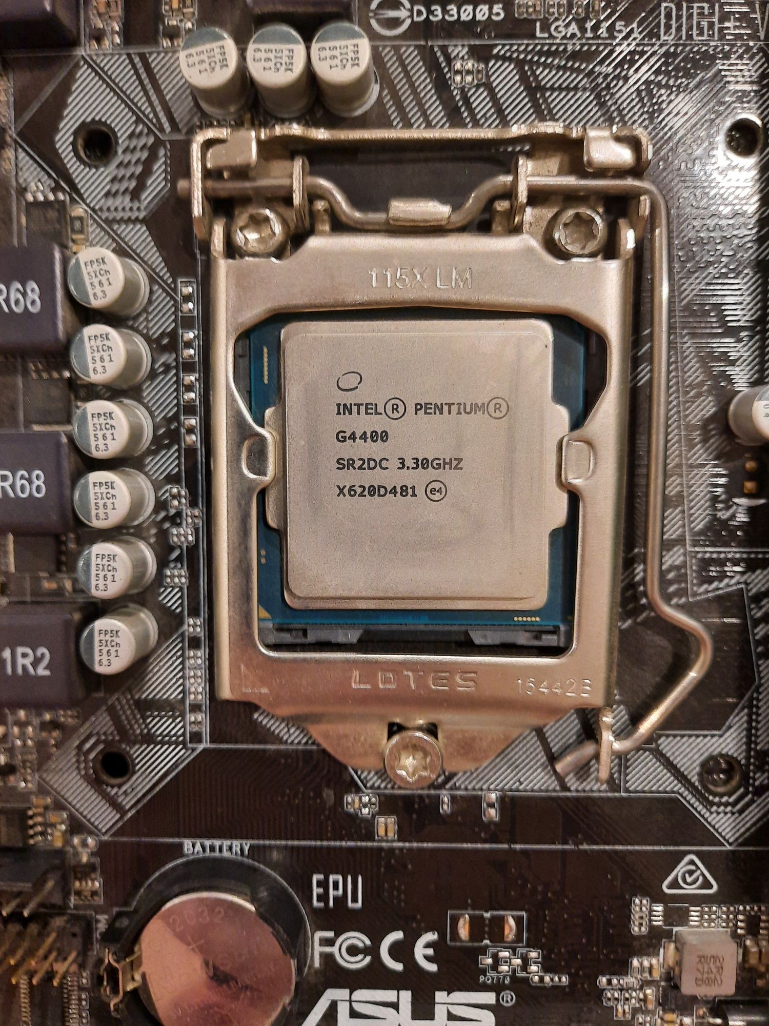 Материнская плата Asus H110M-K+ INTEL PENTIUM G 4400+ 4GB DDR4 Samsung