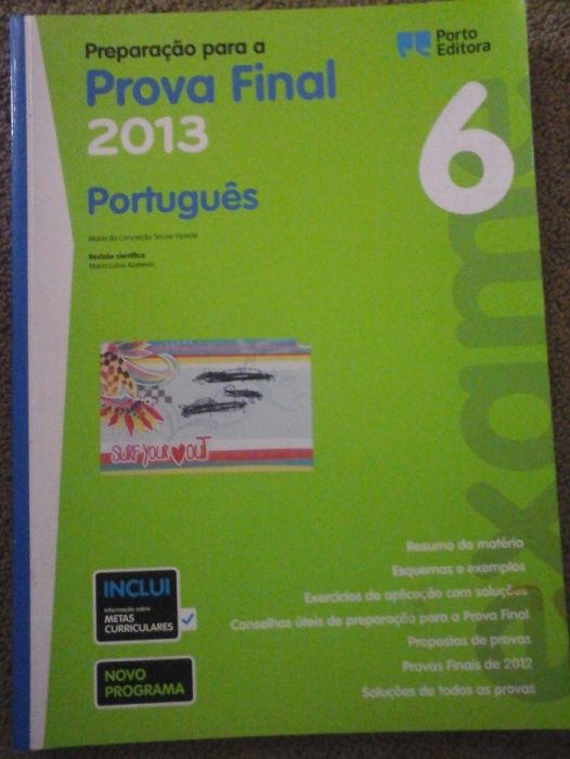Preparação Prova Final Português 6º ano
