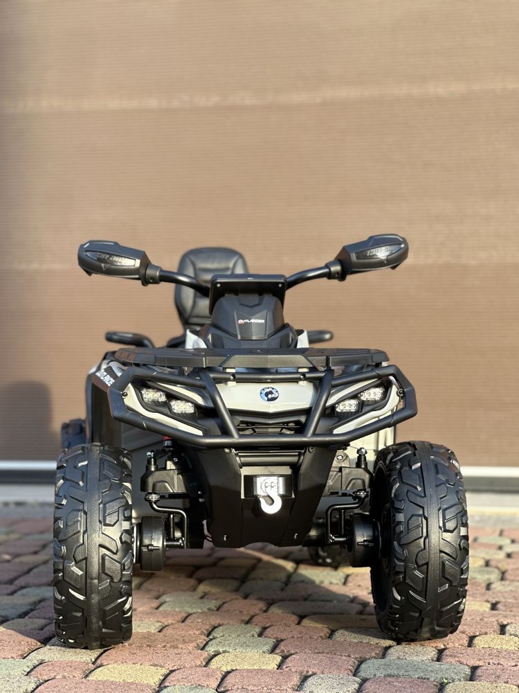 Дитячий квадроцикл на акумуляторі Can Am Outlander 4x4 24V Новий