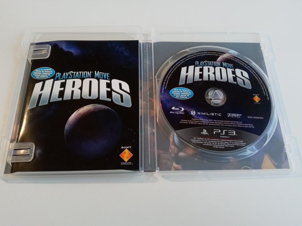 Gra na Move HEROES w idealnym stanie polska wersja PlayStation 3 ps3