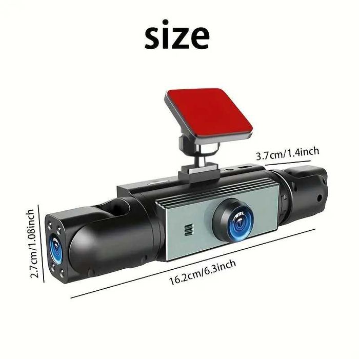 Kamera samochodowa 360° – Przednia, tylna, wewnętrzna, lewa/prawa