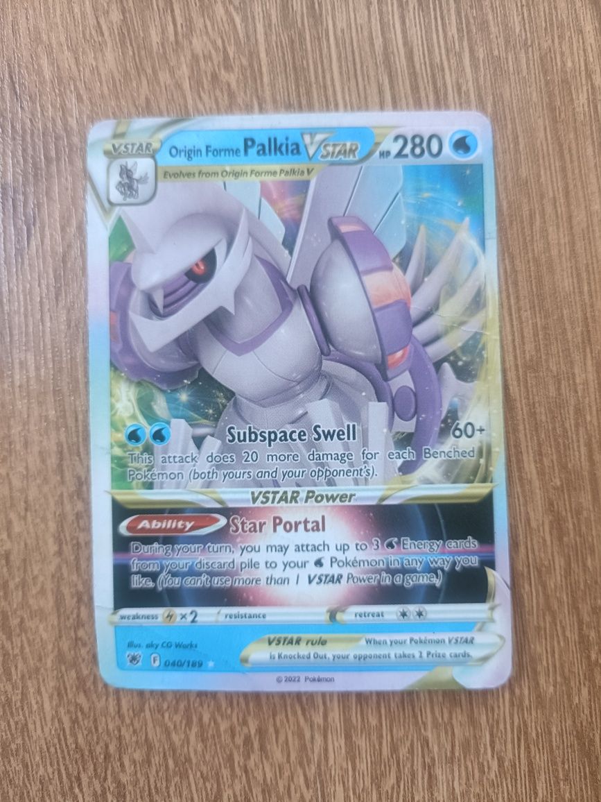 Karta Pokemon Palkia V Star