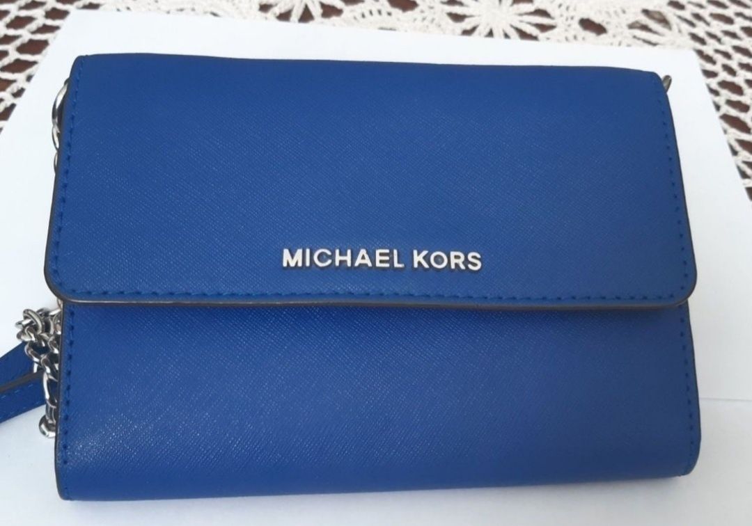 Яркие сумки, оригинал,  MICHAEL KORS кожа сафьяно, Plumelli,