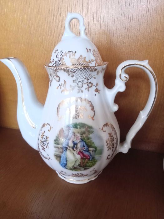 Serviço de Café em porcelana fina de luxo BERRY  - C.N Francesa