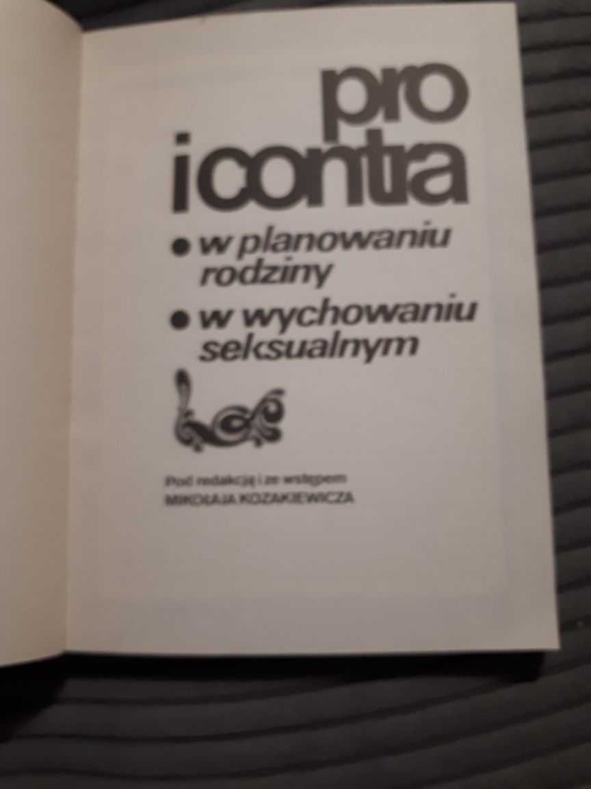 Pro i contra w planowaniu rodziny i wychowaniu seksualnym