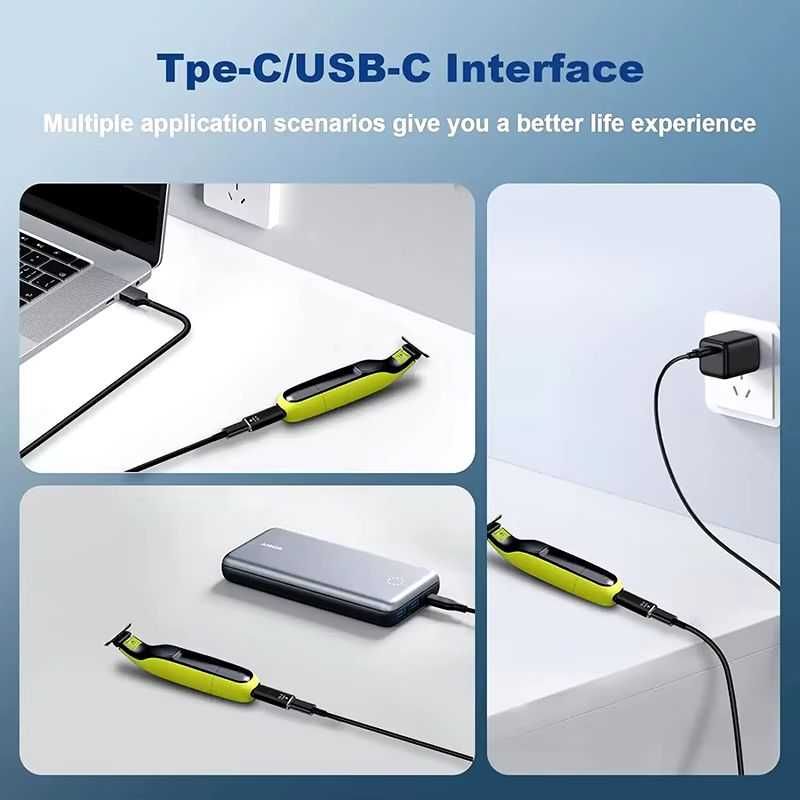 Портативний адаптер Type-C для тримерів та електробритв Philips