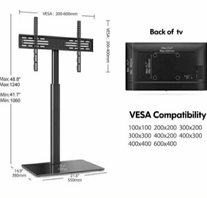 Uchwyt stojak podstawa do telewizora 32-60"Fitueyes