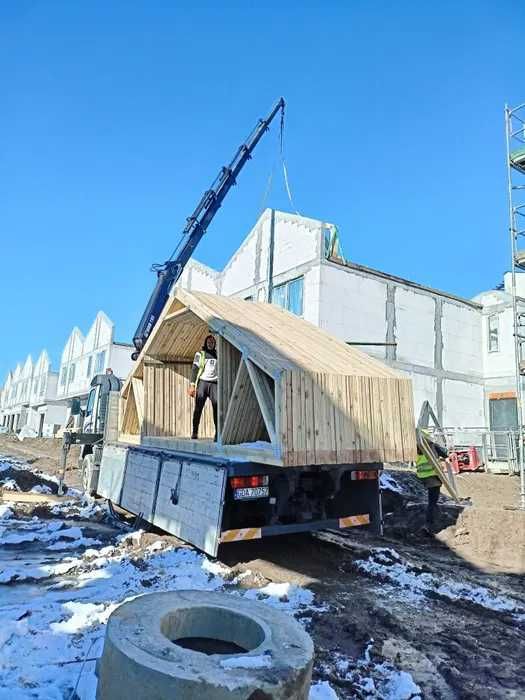 Transport HDS usługi transportowe dźwigowe BUS XXL przewóz towarów