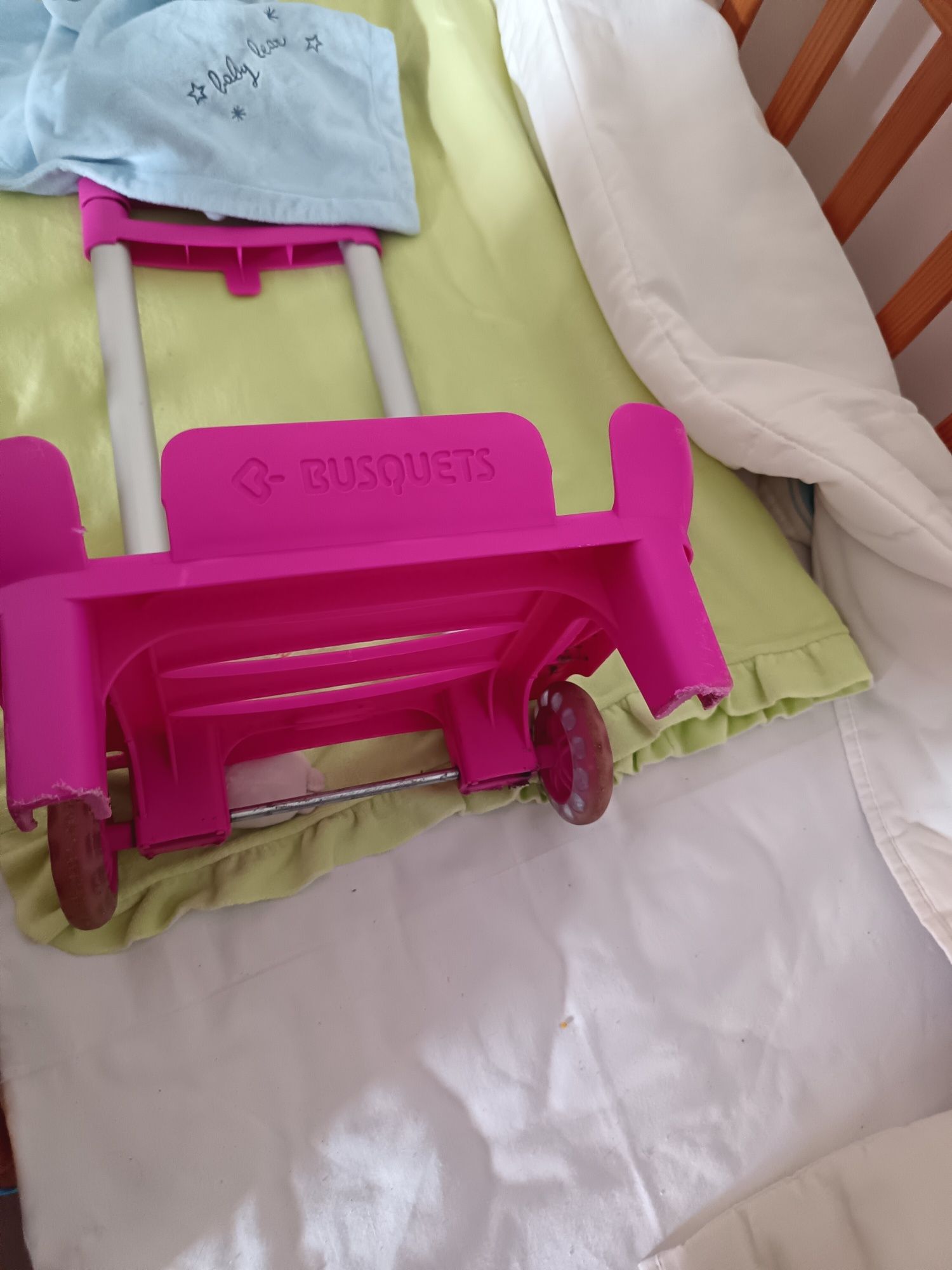 Carrinho Rodas para mochila