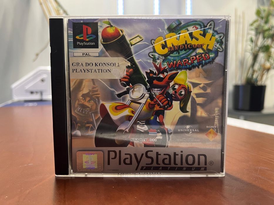 PSX PS1 Crash Bandicoot 3 Warped