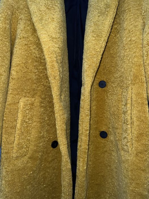 Єко шубка-мішка Жовта Zara trf