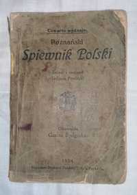 Poznański Śpiewnik Polski z 1924 r.