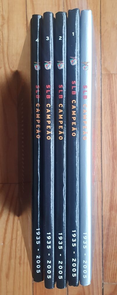 Coleção livros benfica