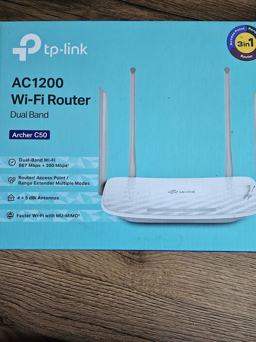 Router tp-link AC 1200 C50 jak nowy
