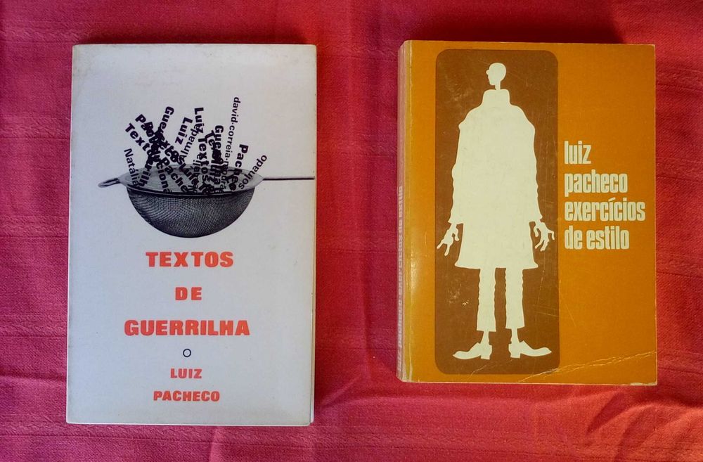 2 livros de Luiz Pacheco