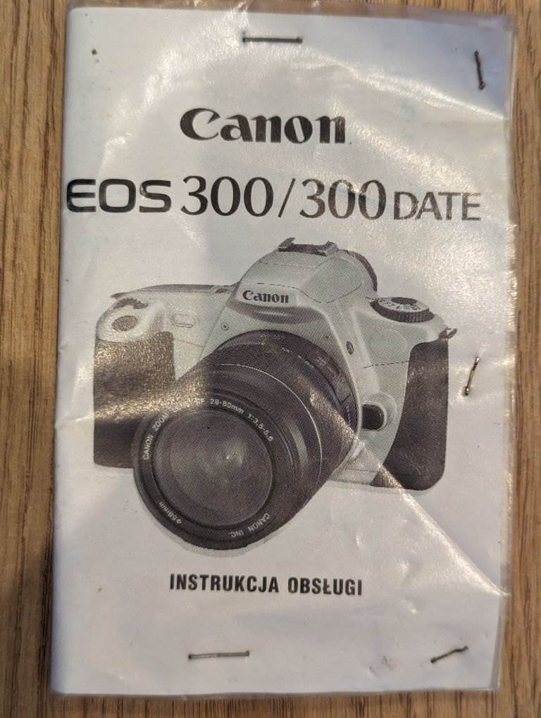 Instrukcja PL obsługi Canon EOS 300