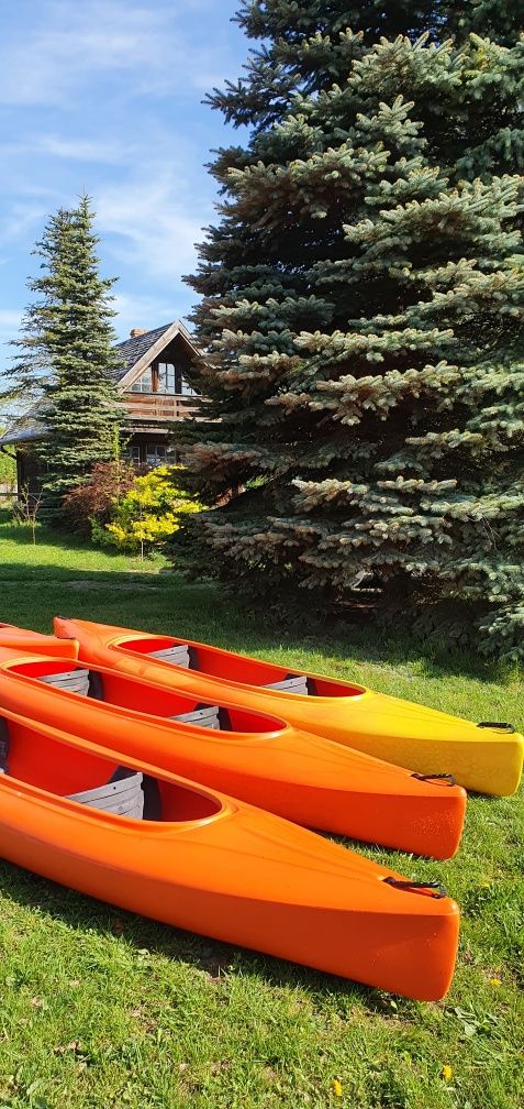 Kajaki Polietylenowe 2+1 Nowe z transportem