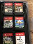 Sprzedam gry na nintendo switch  zelda fifa  smerfy super mario party