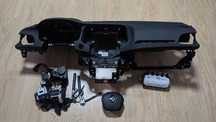 Conjunto Kit Airbags Renault Megane 4 Tablier Original
