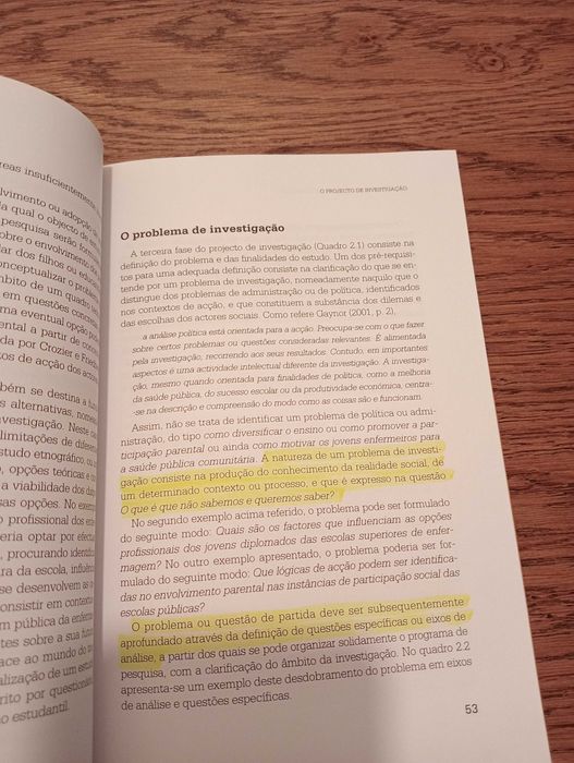 Livro "Investigação Naturalista em Educação..."