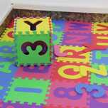 Peças Tapete Jogo Crianças Bebés Puzzles