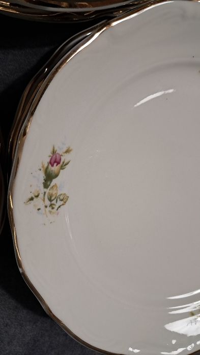 18 elementowy serwis obiadowy Wałbrzych PRL