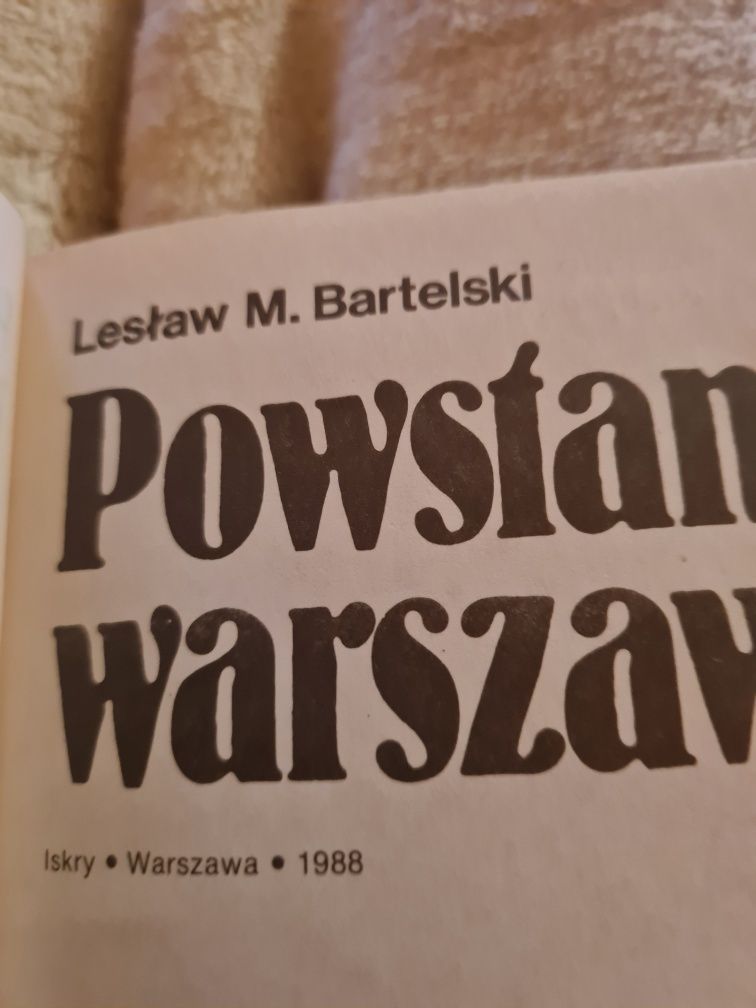 Książka Powstanie Warszawskie