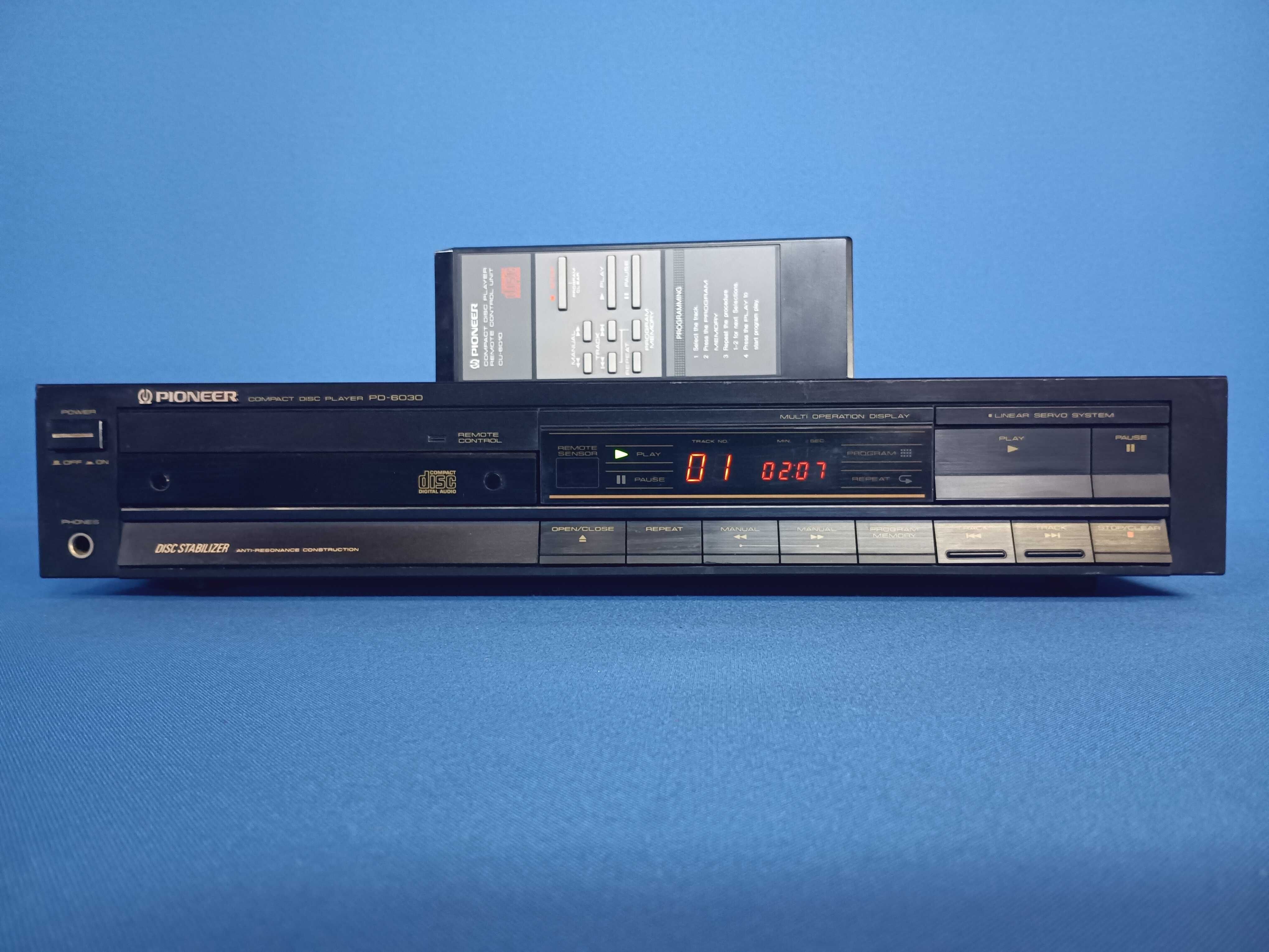leitor cds PIONEER PD-6030 c/comando