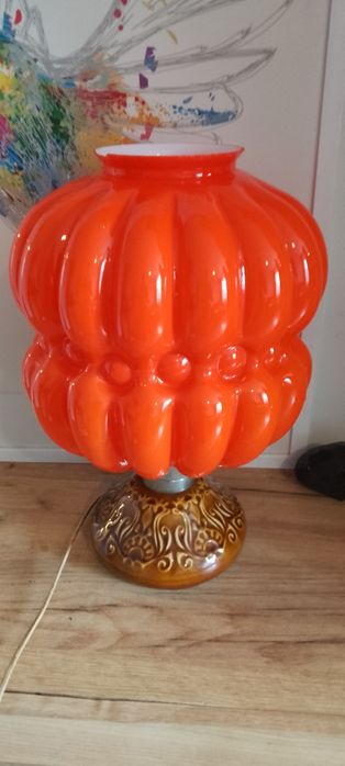 Lampa nocna Polam Wieliczka PRL