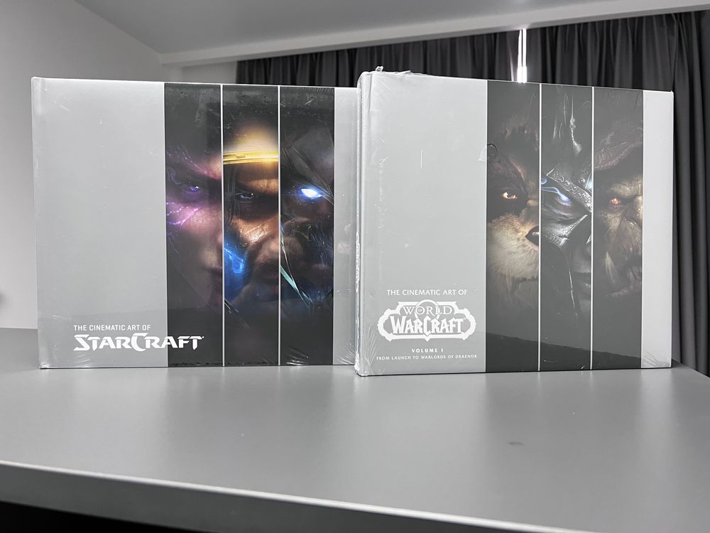 Артбук The Cinematic Art of StarCraft и World of WarCraft