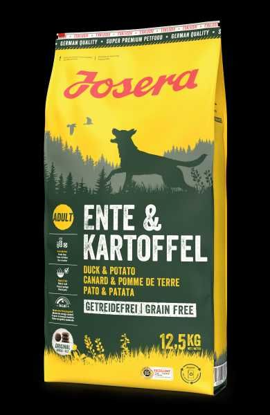 Корм для собак Йозера JOSERA ENTE & KARTOFFEL С УТКОЙ 12.5 кг