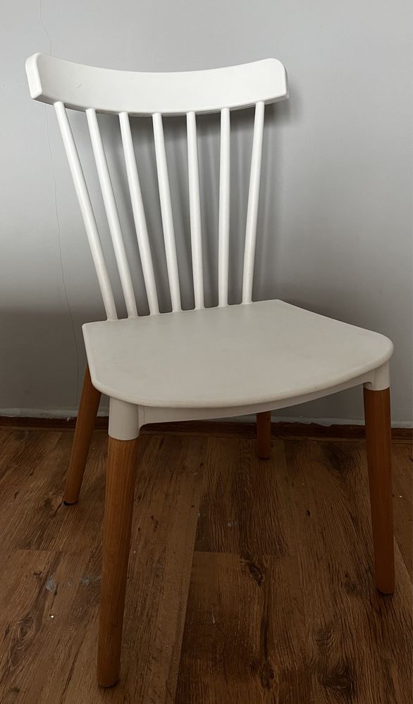 Krzesło plastik drewno Agata-Meble! Super